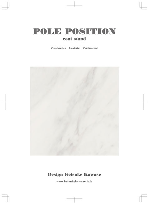 Keisuke Kawase, POLE POSITION coat stand, 2017SFF, Stockholm, Sweden, Nordic, Scandinavia