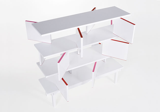 Keisuke Kawase, STANZA cabinet, design, Stockholm, Sweden, Konstfack, Milan Salone, Spazio Rossana Orlandi